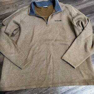 Columbia Quarter Zip Sweater